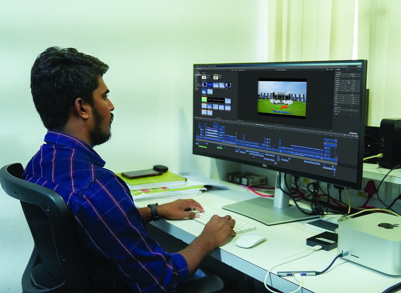 High-quality editing service at ad filmmakers